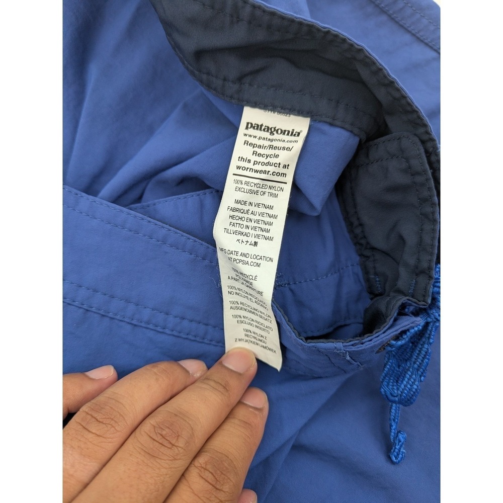Patagonia Wavefarer Boardshorts Men's Size 30 Blue Swim‎ Trunks Beach Surfing - Picture 10 of 12